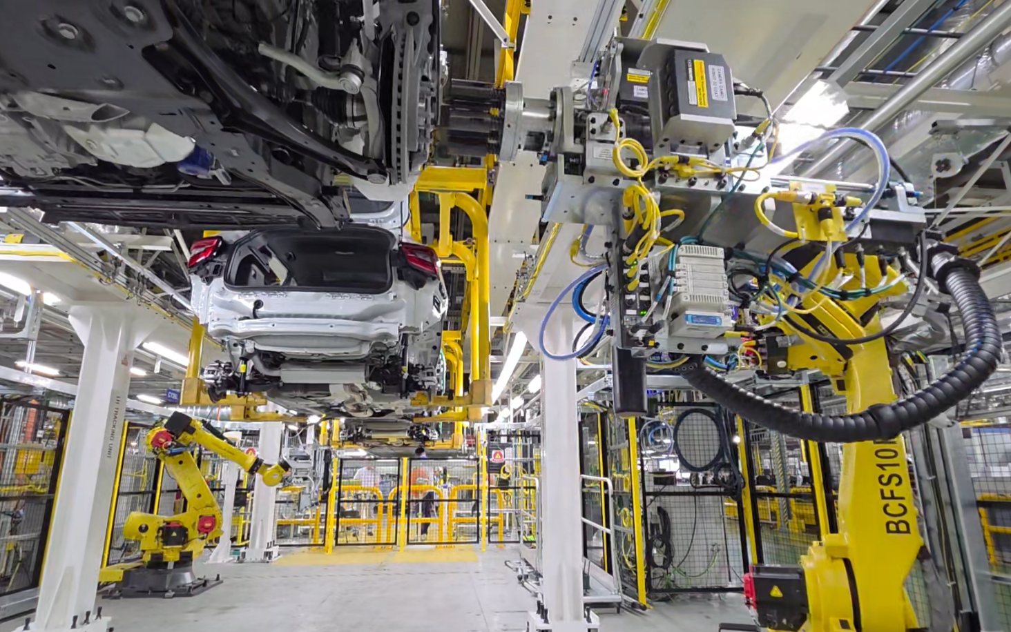 Robotic Front Cradle & Hub Nut Automatic Tightening System